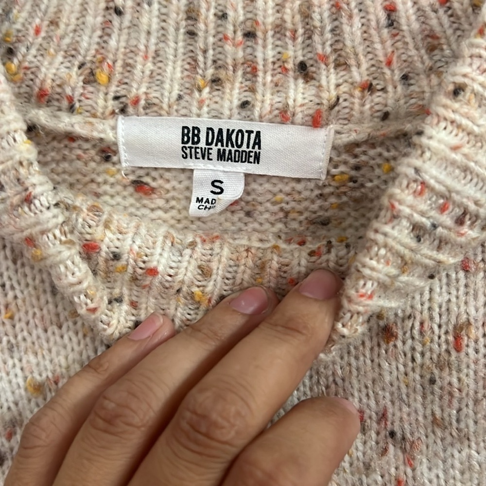 Speckled Cream Sweater - Picture 3 of 4